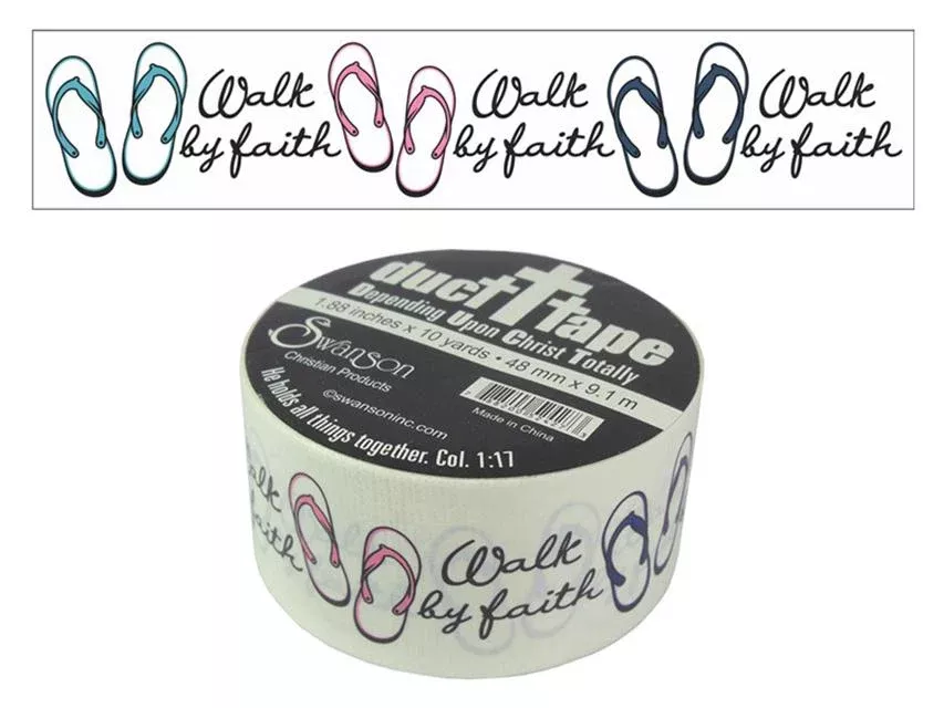 Walk By Faith Duct Tape