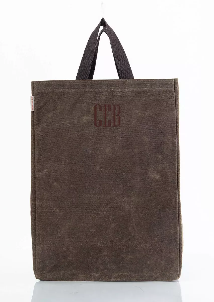 Waxed Market Tote